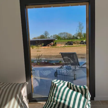 Les Paticheres - L'etable Avec Acces Piscine Σπίτι διακοπών Biville-la-Baignarde